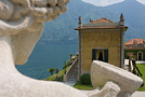 Vista della loggia, Villa del Balbianello, Lenno - Italia