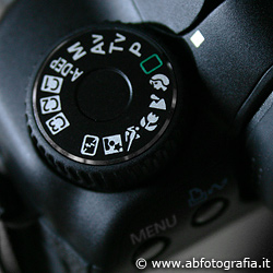 Ghiera di selezione modalità di scatto, Canon EOS 40D