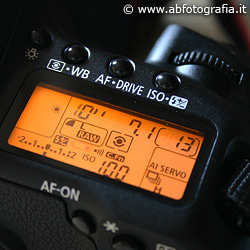 Display retroilluminato, Canon EOS 40D