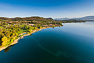 Vista (ripresa aerea), Lago di Comabbio - Italia