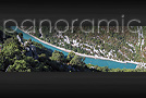 Vista panoramica delle gorges, Gole del Verdon - Francia