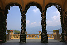 Vista dalla loggia, Villa del Balbianello, Lenno - Italia