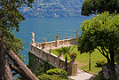 Vista della terrazza, Villa del Balbianello, Lenno - Italia